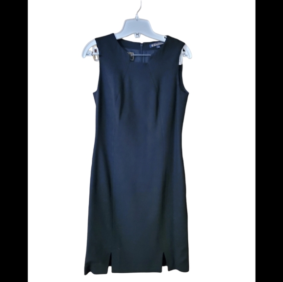 Brooks Brothers Dresses & Skirts - Brooks Brothers Sleeveless Round Neck Black Wool / Silk Blend Dress Size 4